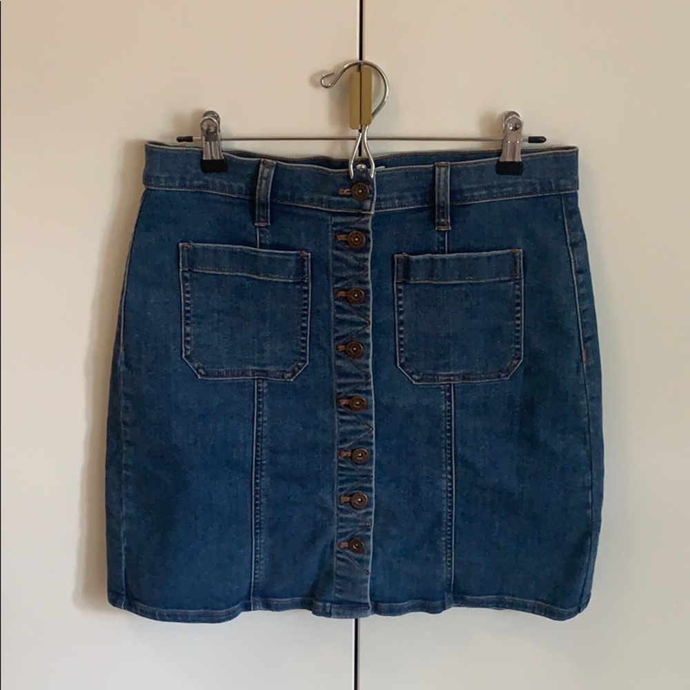 J. Crew Factory Denim Skirt